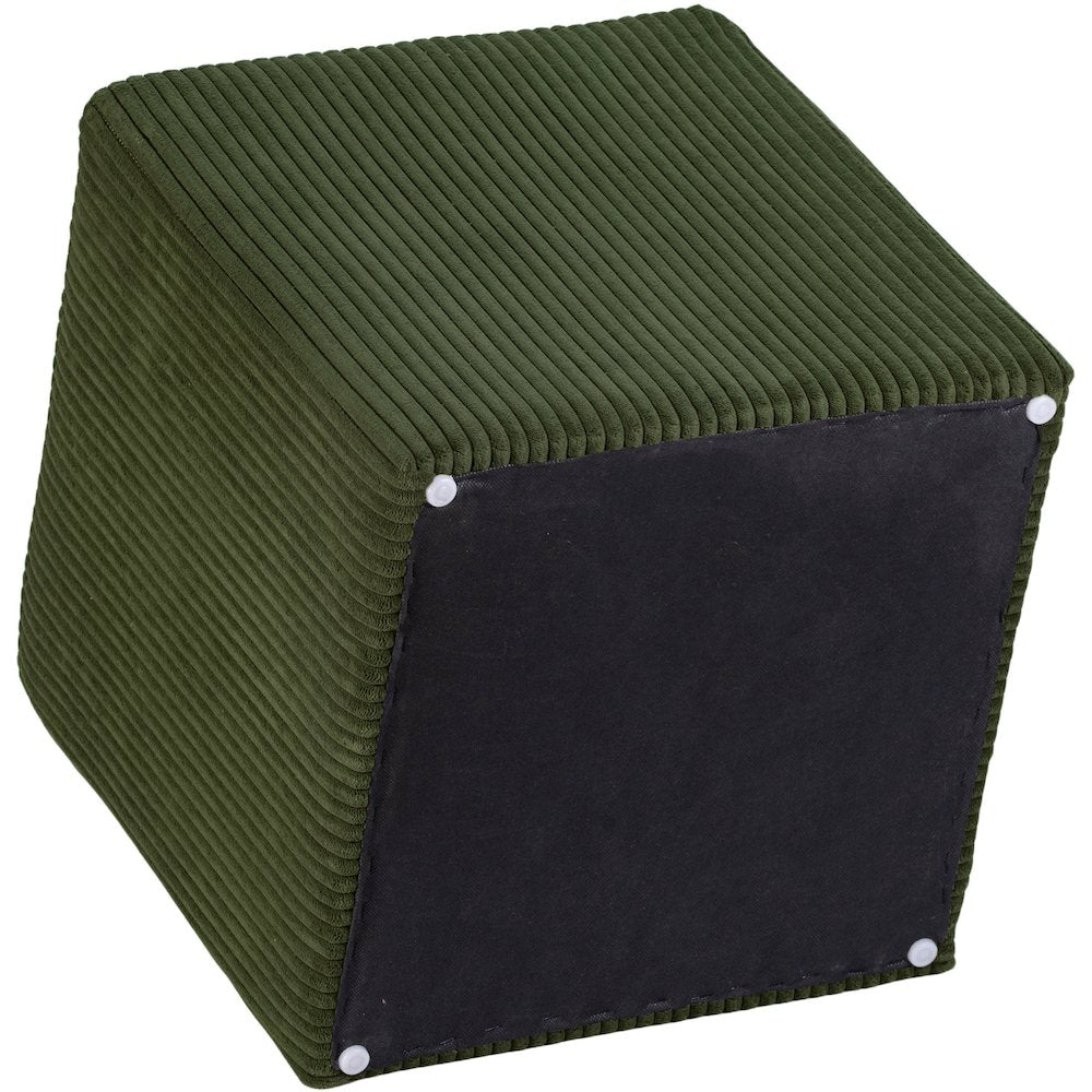 Roy Green Microsuede Fabric Ottoman/Stool
