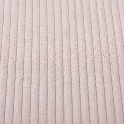 Roy Pink Microsuede Fabric Ottoman/Stool
