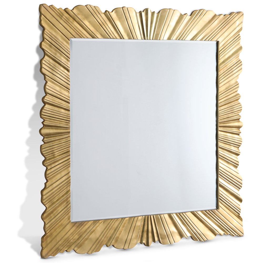 Golda Gold Leaf Mirror