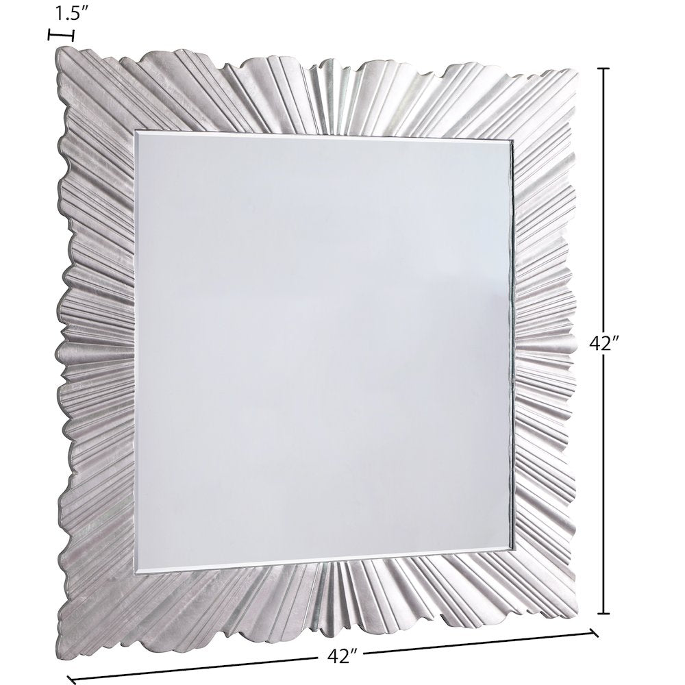 Silverton Silver Leaf Mirror