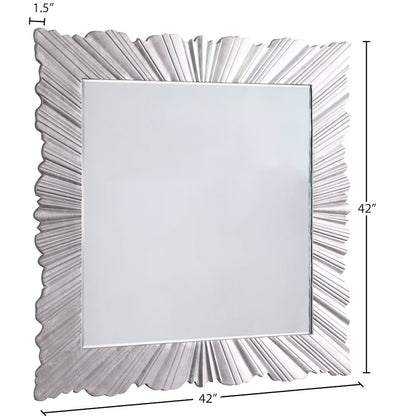 Silverton Silver Leaf Mirror