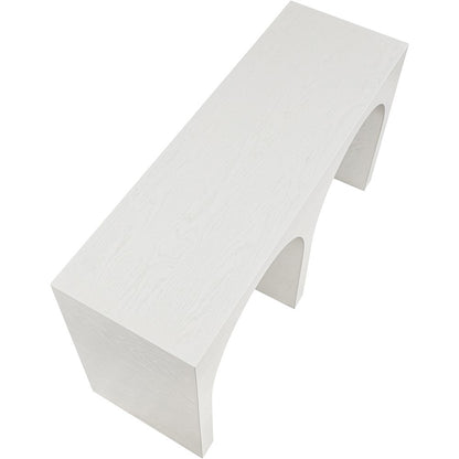 June Cream Oak Console Table