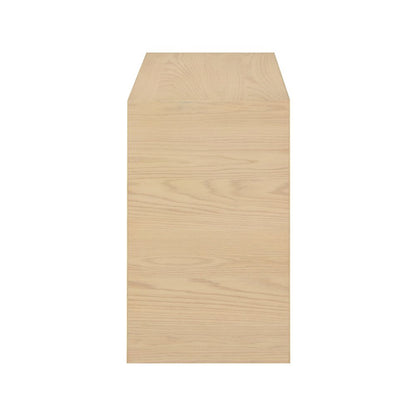 June White Oak Console Table
