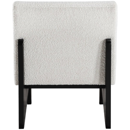 Chapman Cream Boucle Fabric Accent Chair