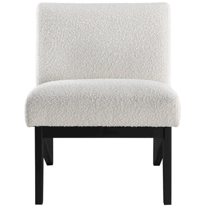 Chapman Cream Boucle Fabric Accent Chair