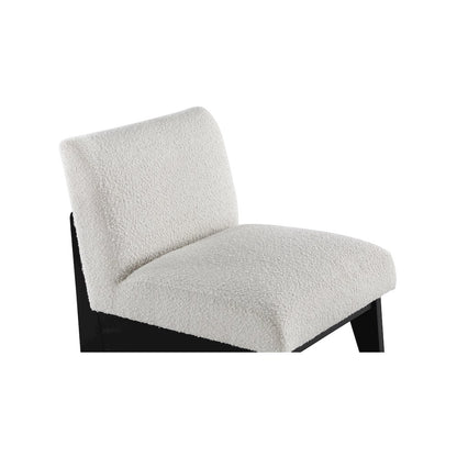Chapman Cream Boucle Fabric Accent Chair