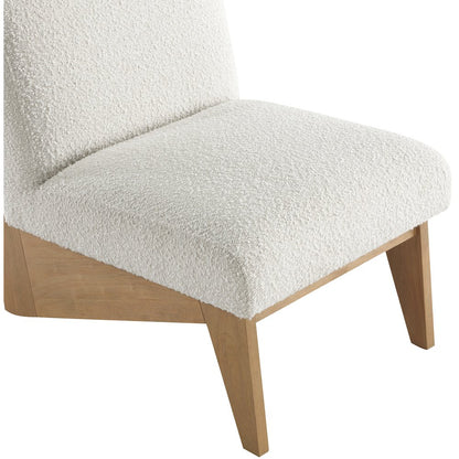 Chapman Cream Boucle Fabric Accent Chair