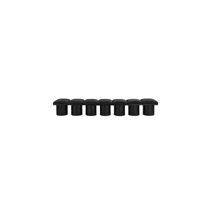 Pavilion Black Boucle Fabric Bench