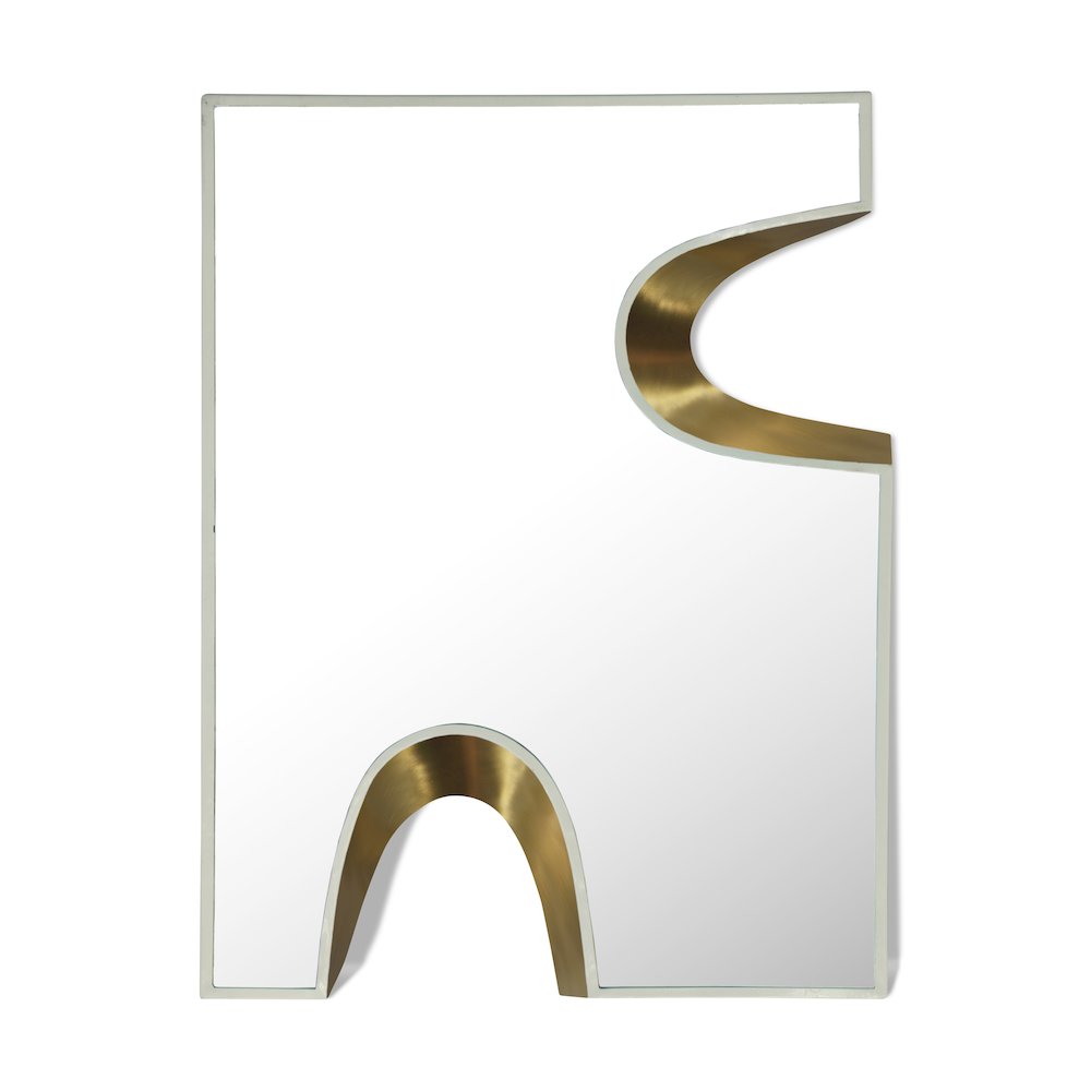 Soleil Cream Mirror