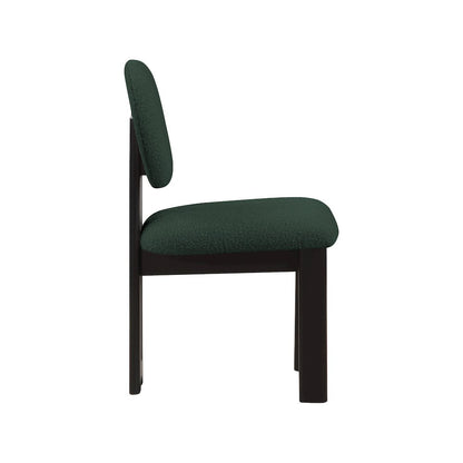Napa Green Boucle Fabric Dining Chair, Set of 2