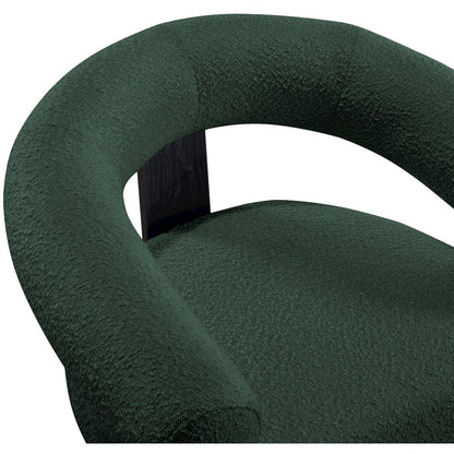 Winston Green Boucle Fabric Accent Chair
