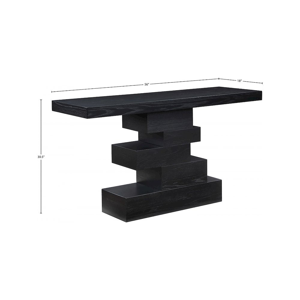 Westmount Black Console Table