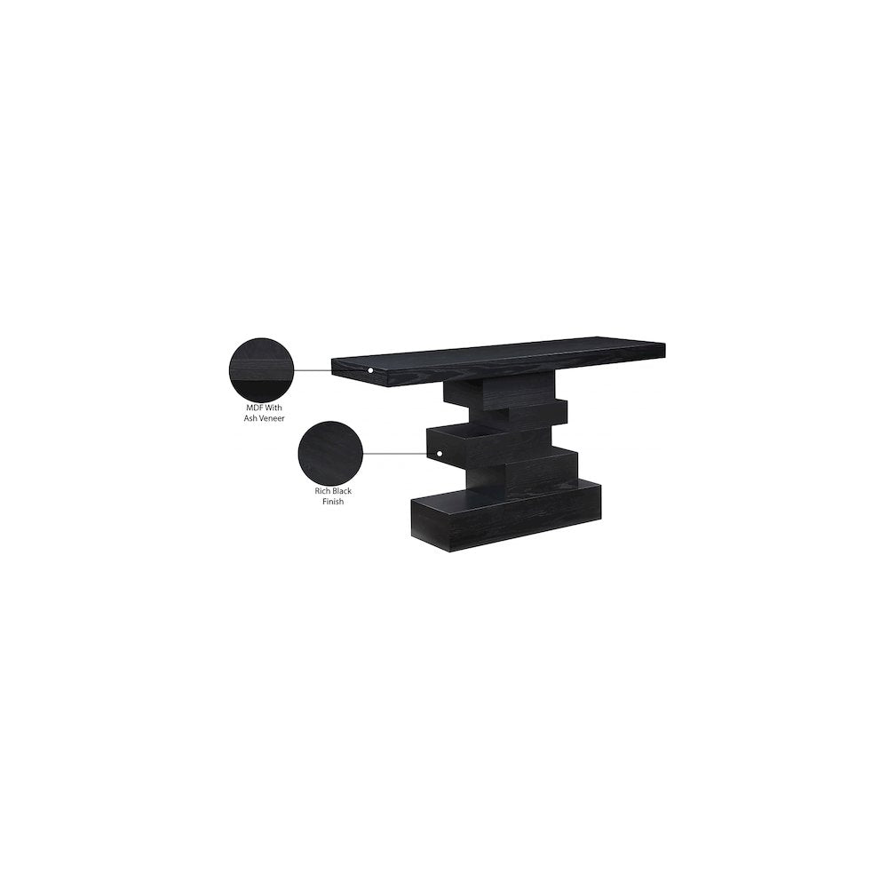 Westmount Black Console Table