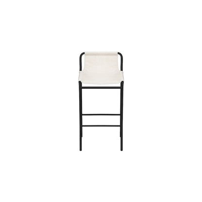 Dax Cream Vegan Leather Counter Stool