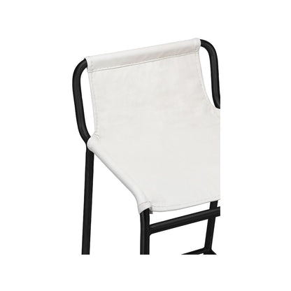 Dax Cream Vegan Leather Counter Stool