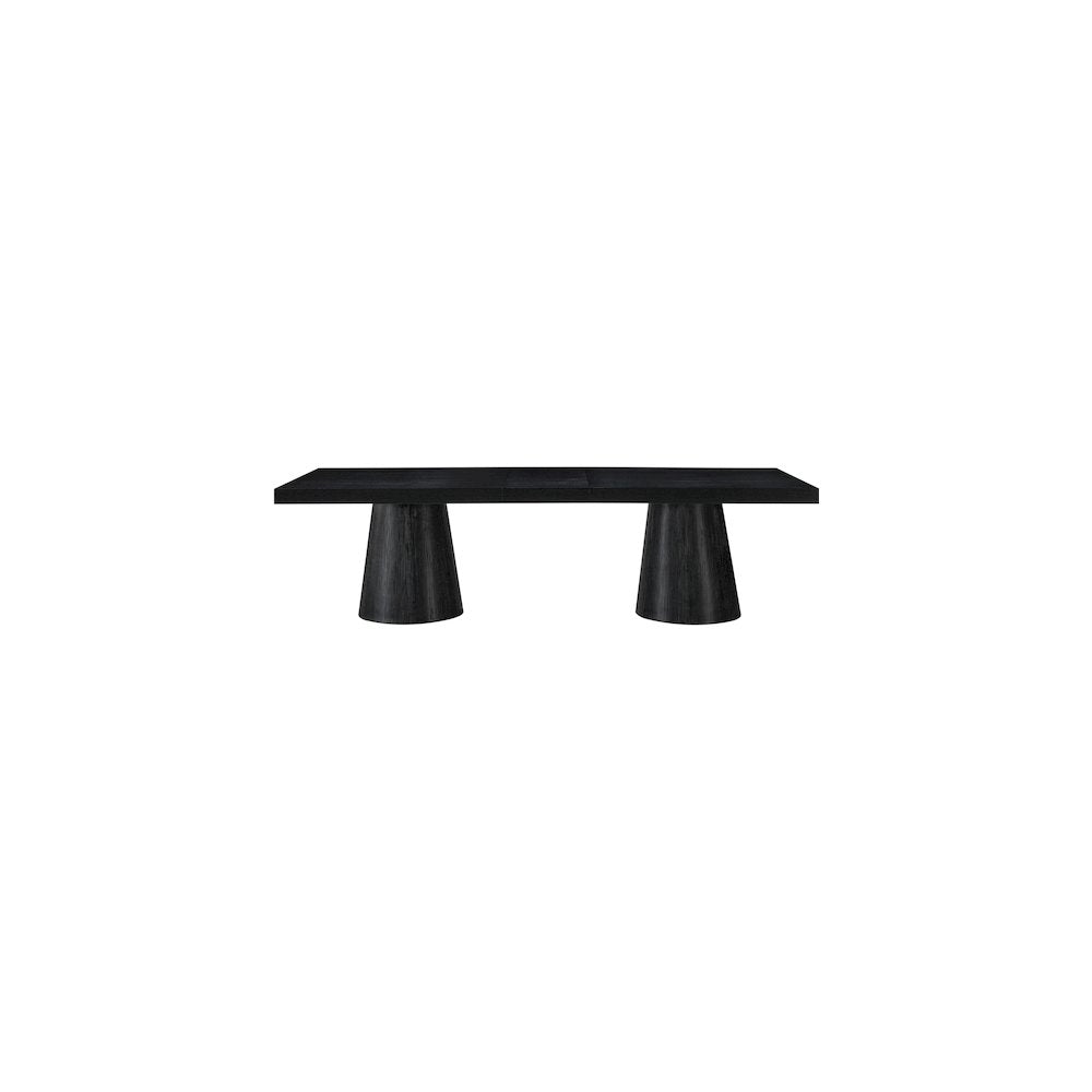 Tavolo Black Oak Veneer Dining Table