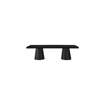Tavolo Black Oak Veneer Dining Table