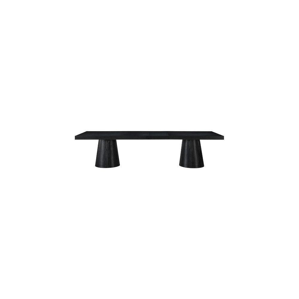 Tavolo Black Oak Veneer Dining Table