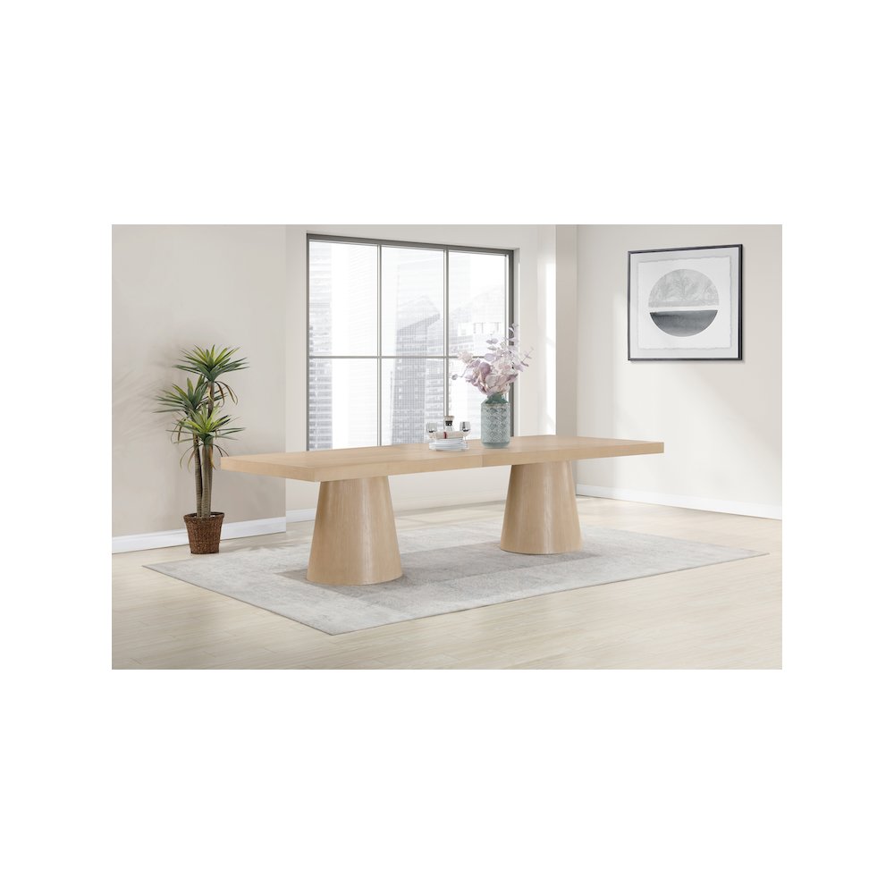 Tavolo Natural Oak Veneer Dining Table