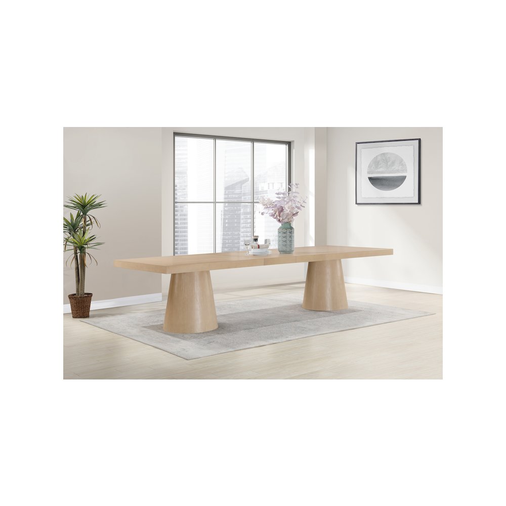 Tavolo Natural Oak Veneer Dining Table