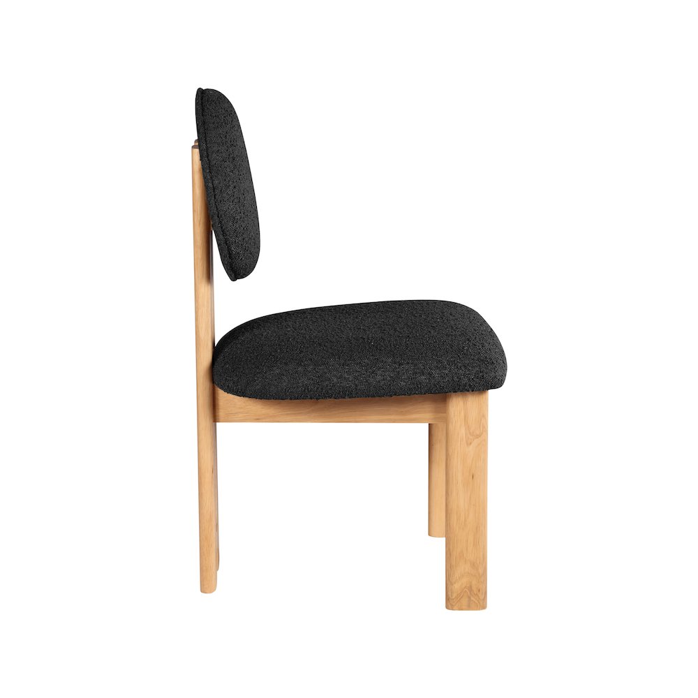 Napa Black Dining Chair, Set of 2