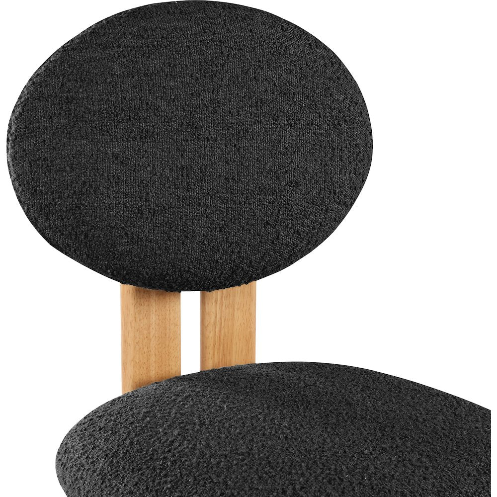 Napa Black Dining Chair, Set of 2