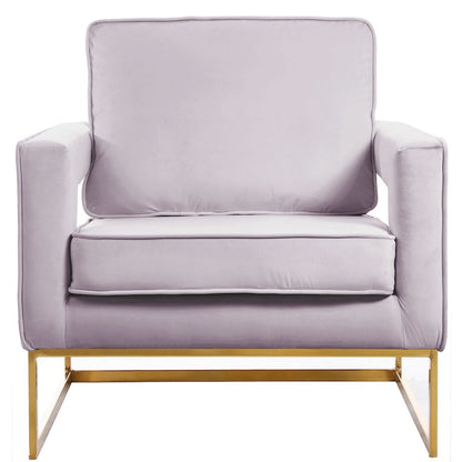 Noah Pink Velvet Accent Chair