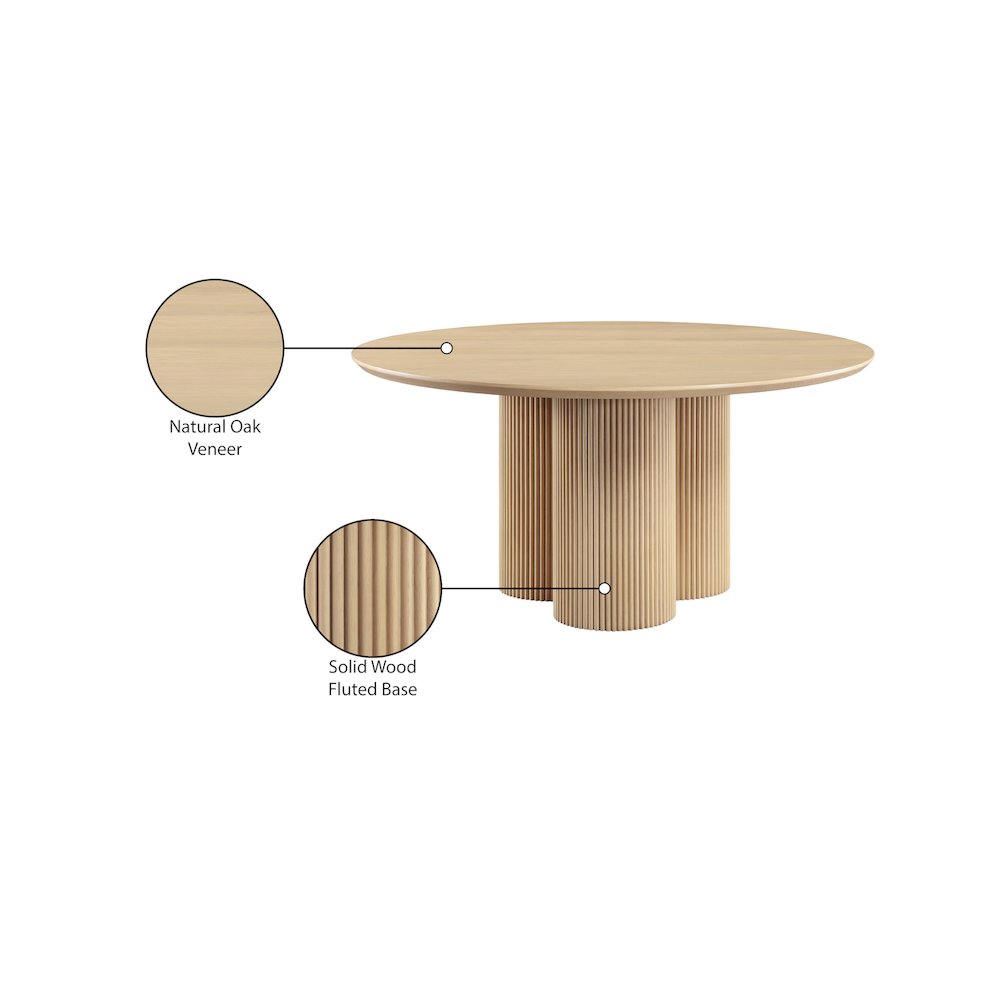 Simba Natural Dining Table