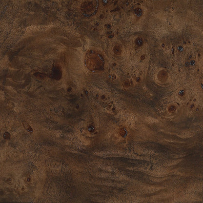 Vassa Brown Burl Veneer Coffee Table