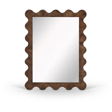 Vassa Brown Burl Veneer Mirror