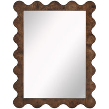 Vassa Brown Burl Veneer Mirror