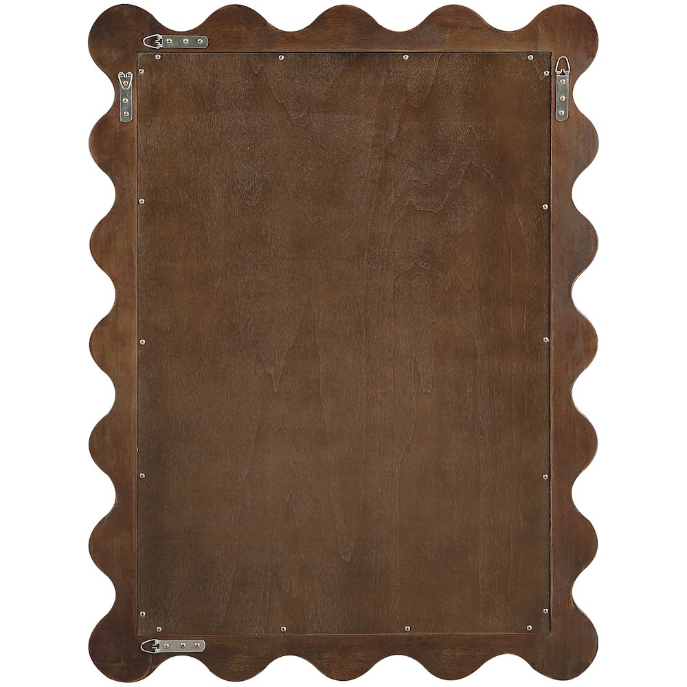 Vassa Brown Burl Veneer Mirror