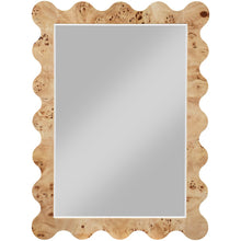 Vassa Natural Burl Veneer Mirror