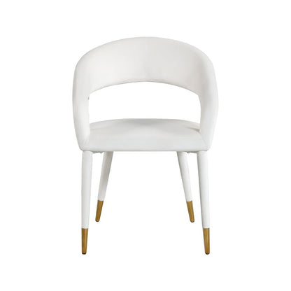 Destiny Cream Velvet Dining Chair