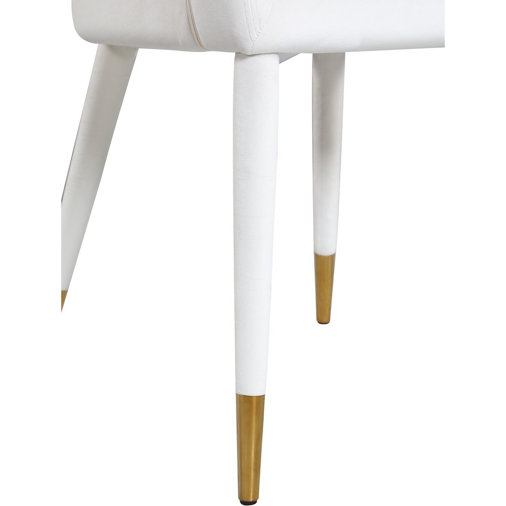 Destiny Cream Velvet Dining Chair