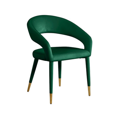Destiny Green Velvet Dining Chair