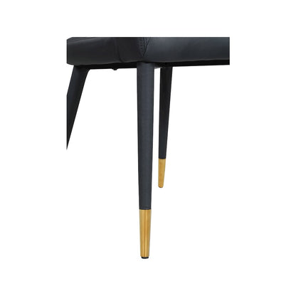 Destiny Black Vegan Leather Dining Chair