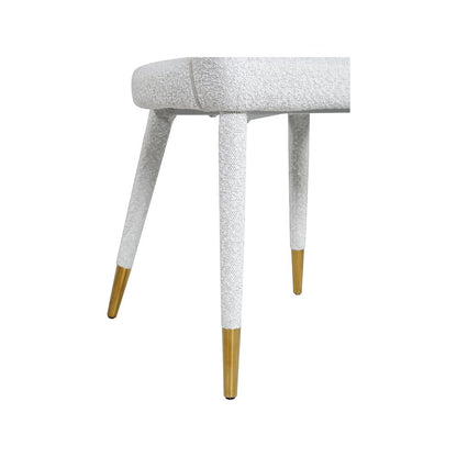 Destiny Cream Boucle Fabric Dining Chair