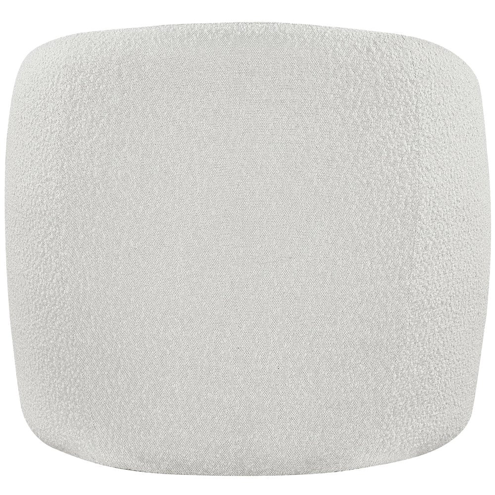 Acadia Cream Boucle Fabric Accent Chair