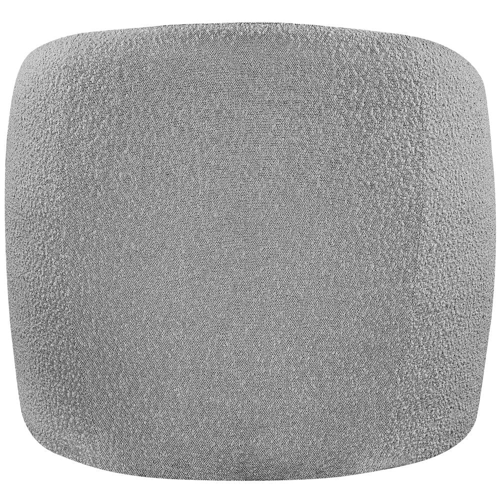 Acadia Grey Boucle Fabric Accent Chair