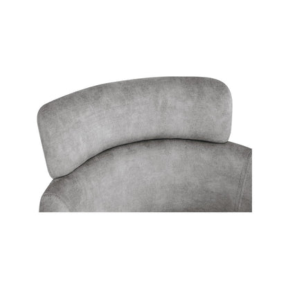 Yara Grey Velvet Dining Chair, Set of 2