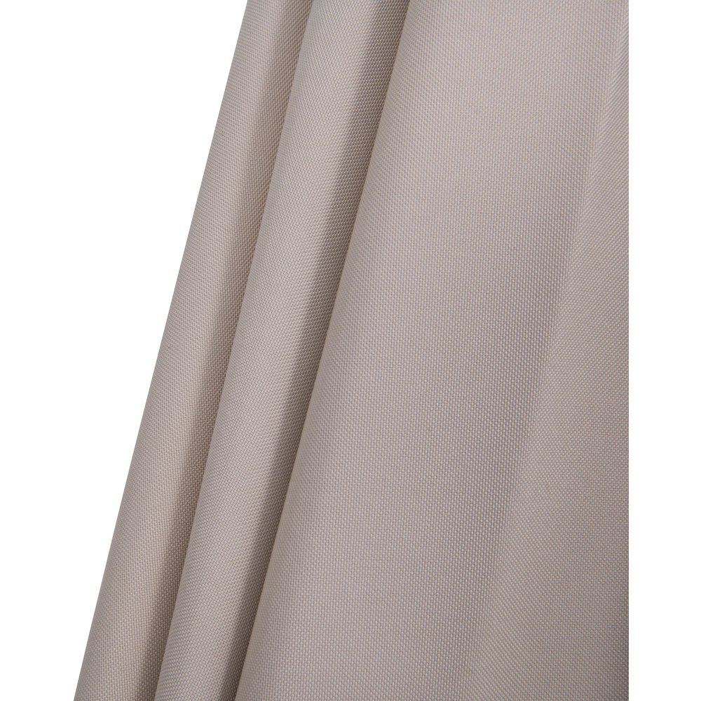 Fiji Beige Fabric / Matte Black Aluminum Patio Umbrella with Base Sets