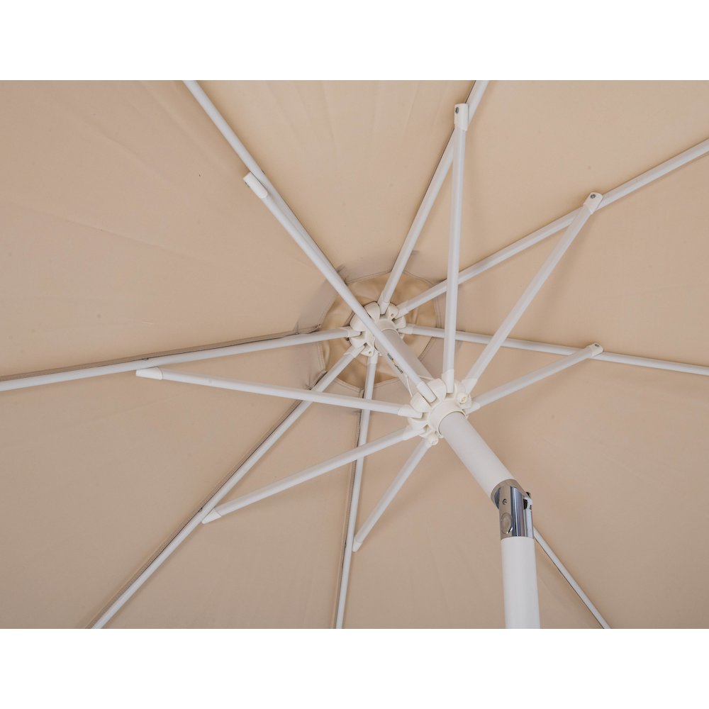 Fiji Beige Fabric Patio Umbrellas