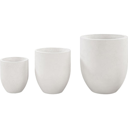 Florique Cream Indoor / Outdoor Concrete Planter