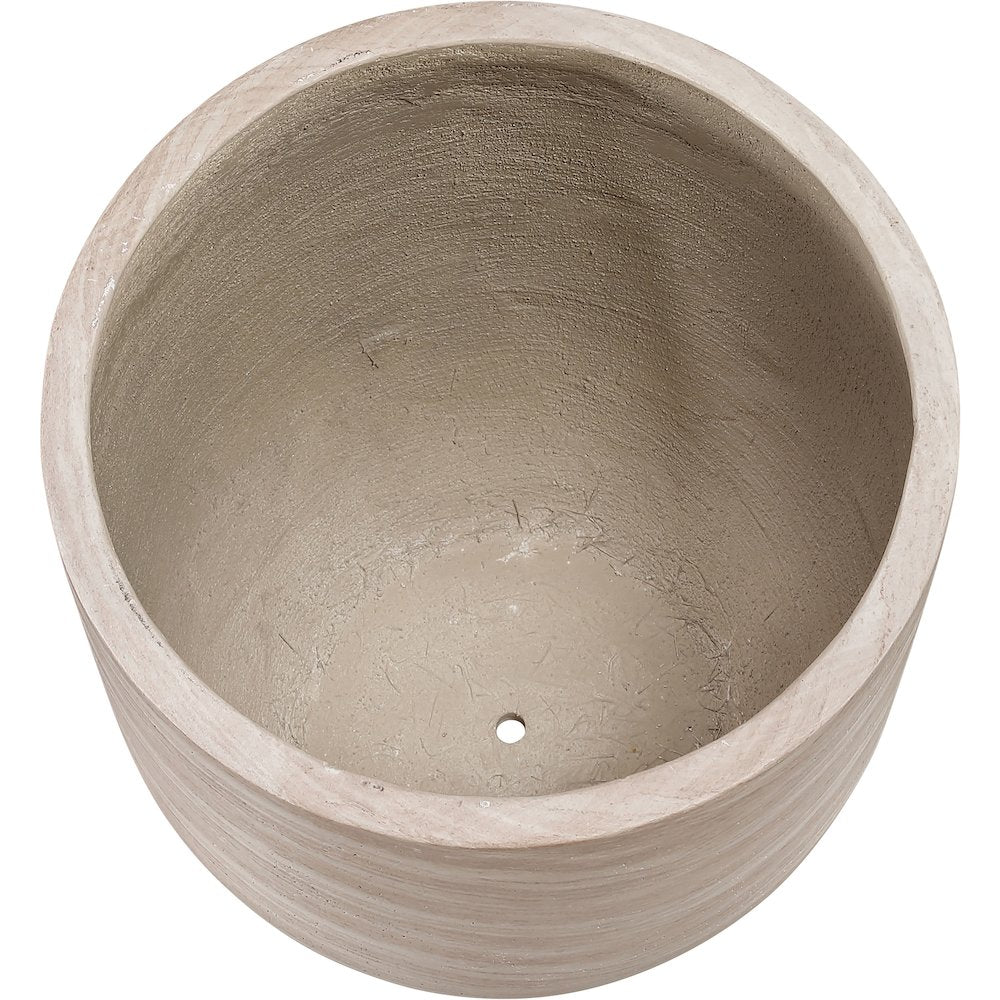 Florique Travertine Indoor / Outdoor Concrete Planter