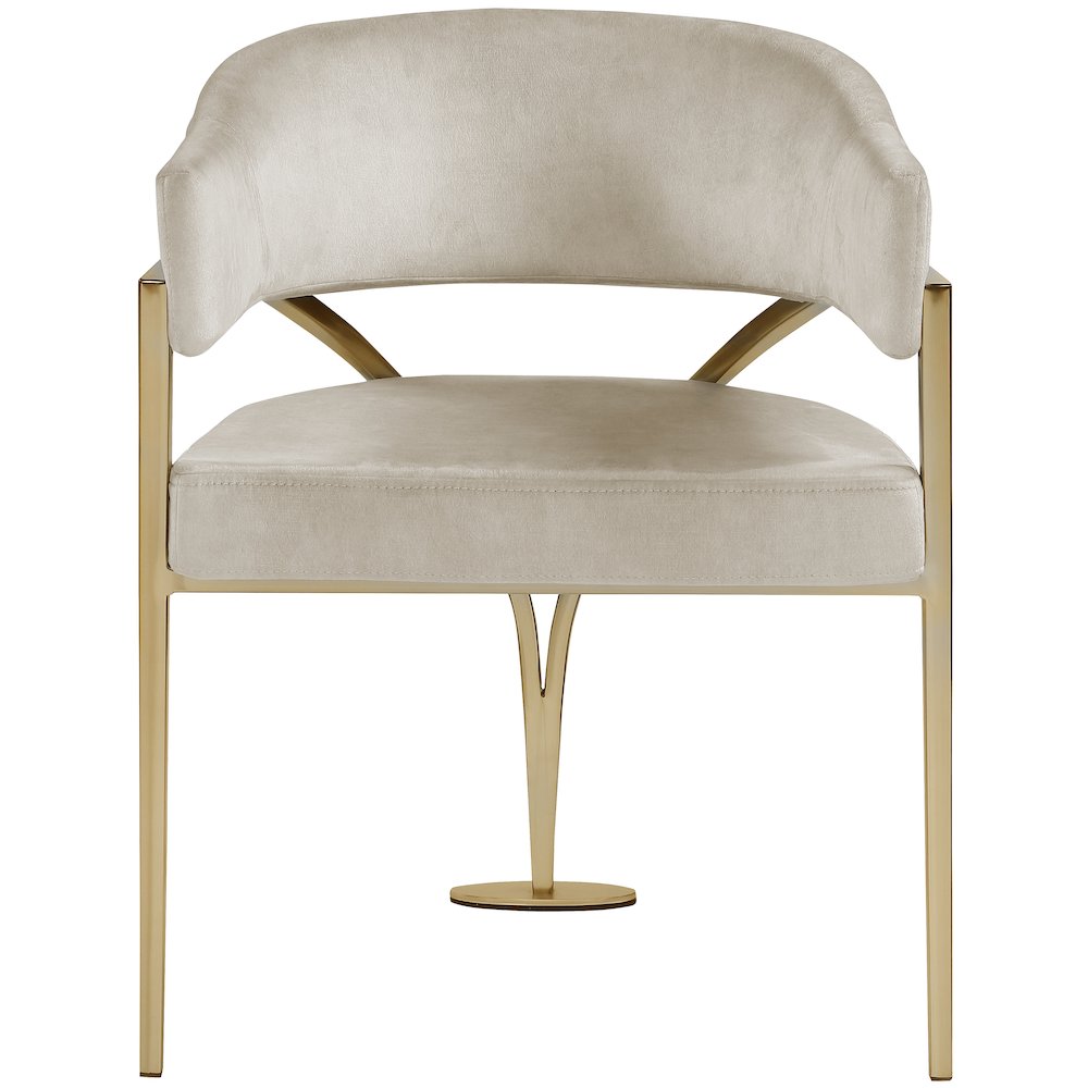 Madelyn Stone Velvet Dining Chair, Set of 2