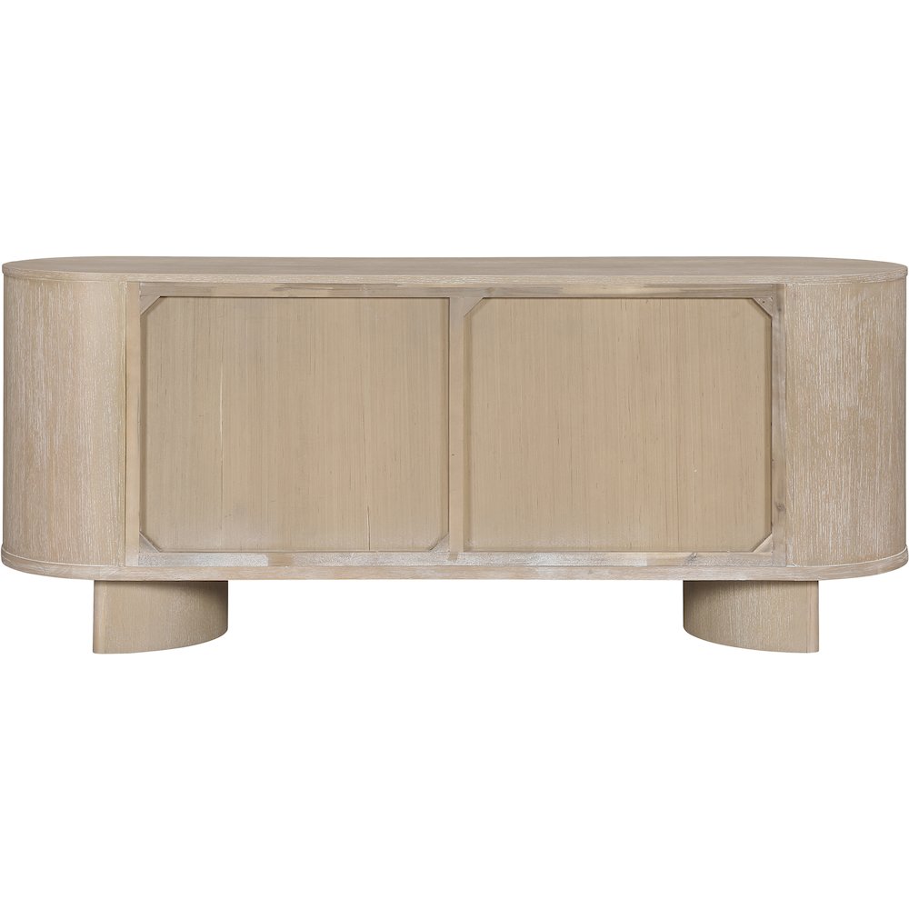 Caldra Natural Oak Veneer And Solid Wood Sideboard/Buffet
