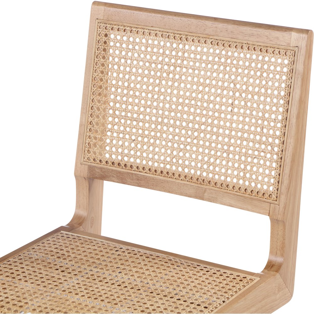 Preston Natural Wood Dining Side Chair, Set of 2