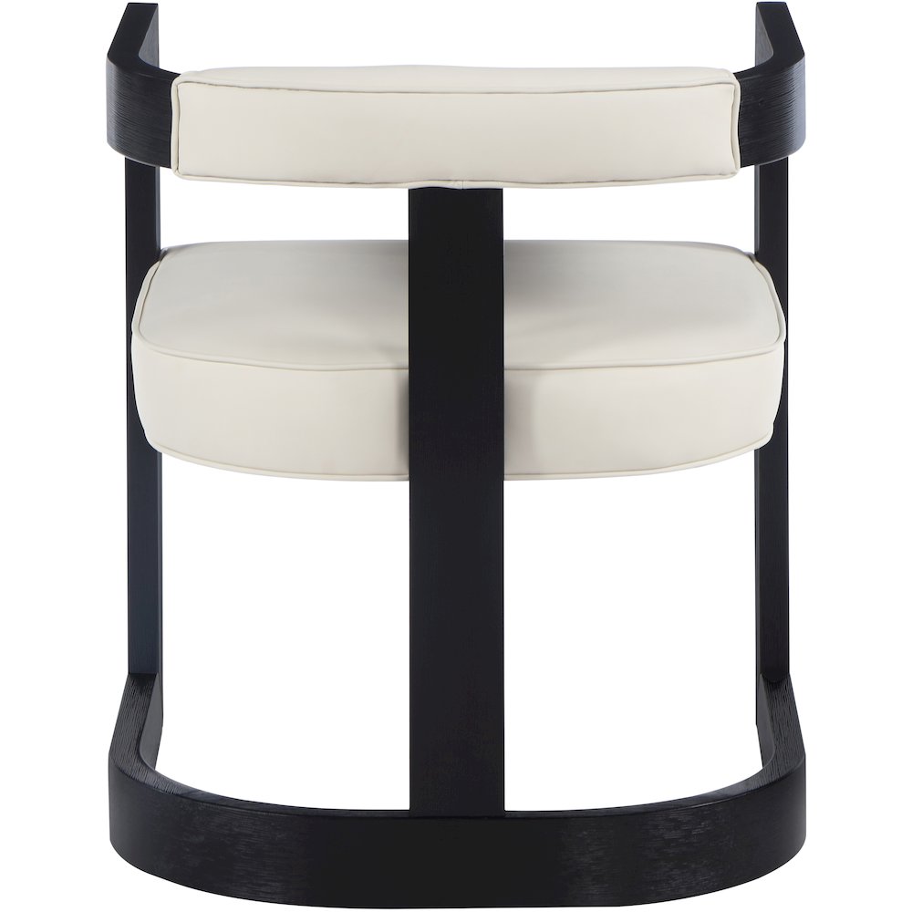 Manchester Cream Vegan Leather Dining Chair