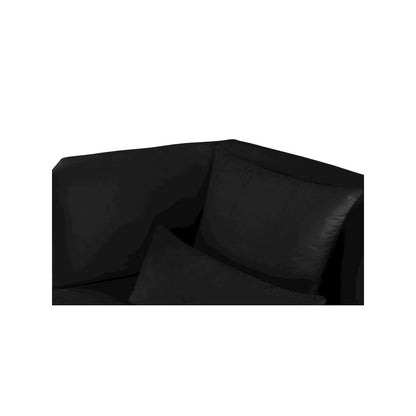 Marquis Black Velvet Sofa